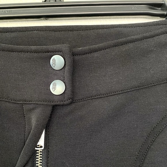 Free People Movement 10 Large High Rise Pants Flare Black Stretch Pockets Boho L - Picture 5 of 7